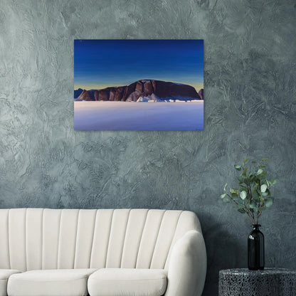 Greenland Coast - Rockwell Kent Brushed Aluminum Print - 70x100 cm / 28x40 inches | Rockwell Kent Aluminum Print | Rockwell Kent Prints