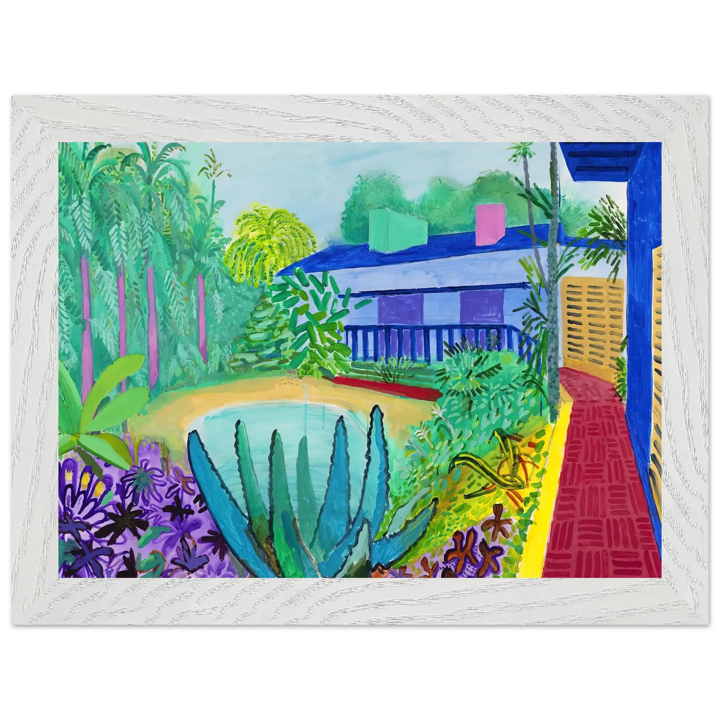 David Hockney - David Hockney Wall art - A1 (59.4 x 84.1  cm) - Fine Art Poster - -