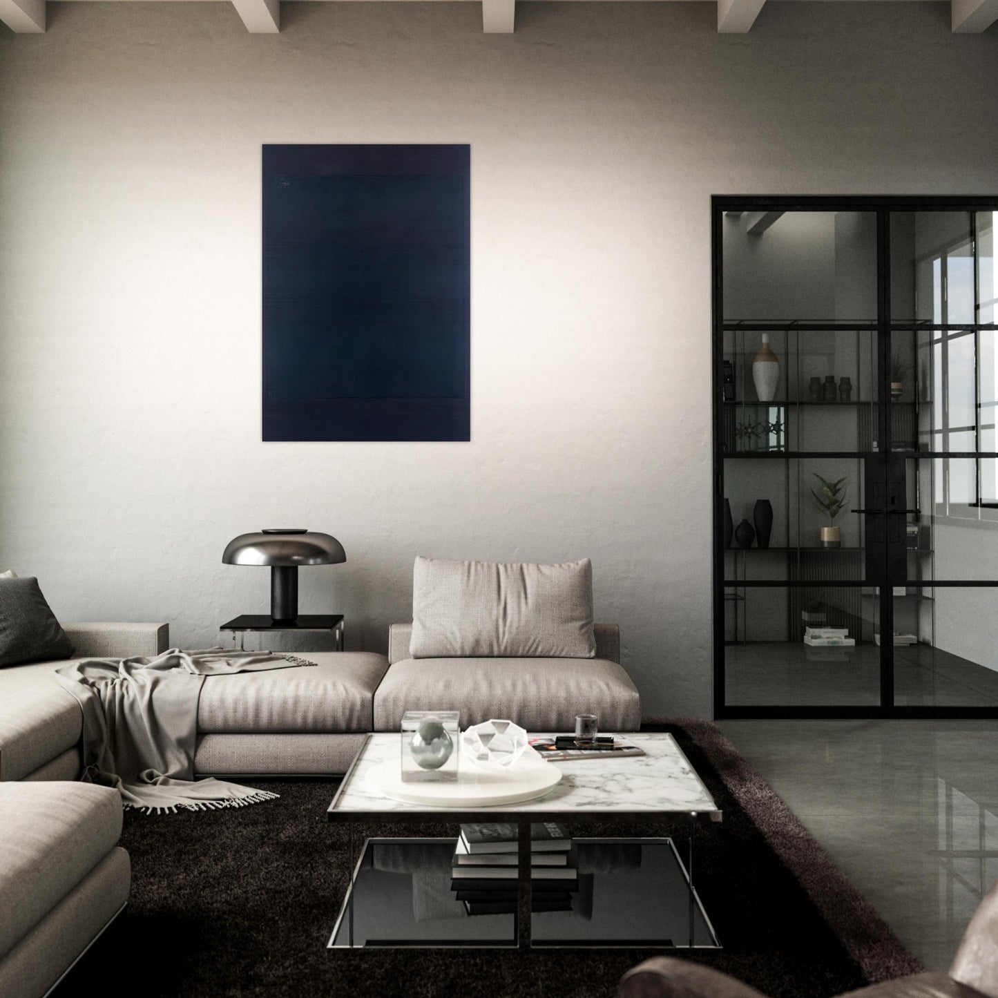 No. 5 - 1964 - Mark Rothko Brushed Aluminum Print - 70x100 cm / 28x40 inches | Mark Rothko Aluminum Print | Mark Rothko Prints