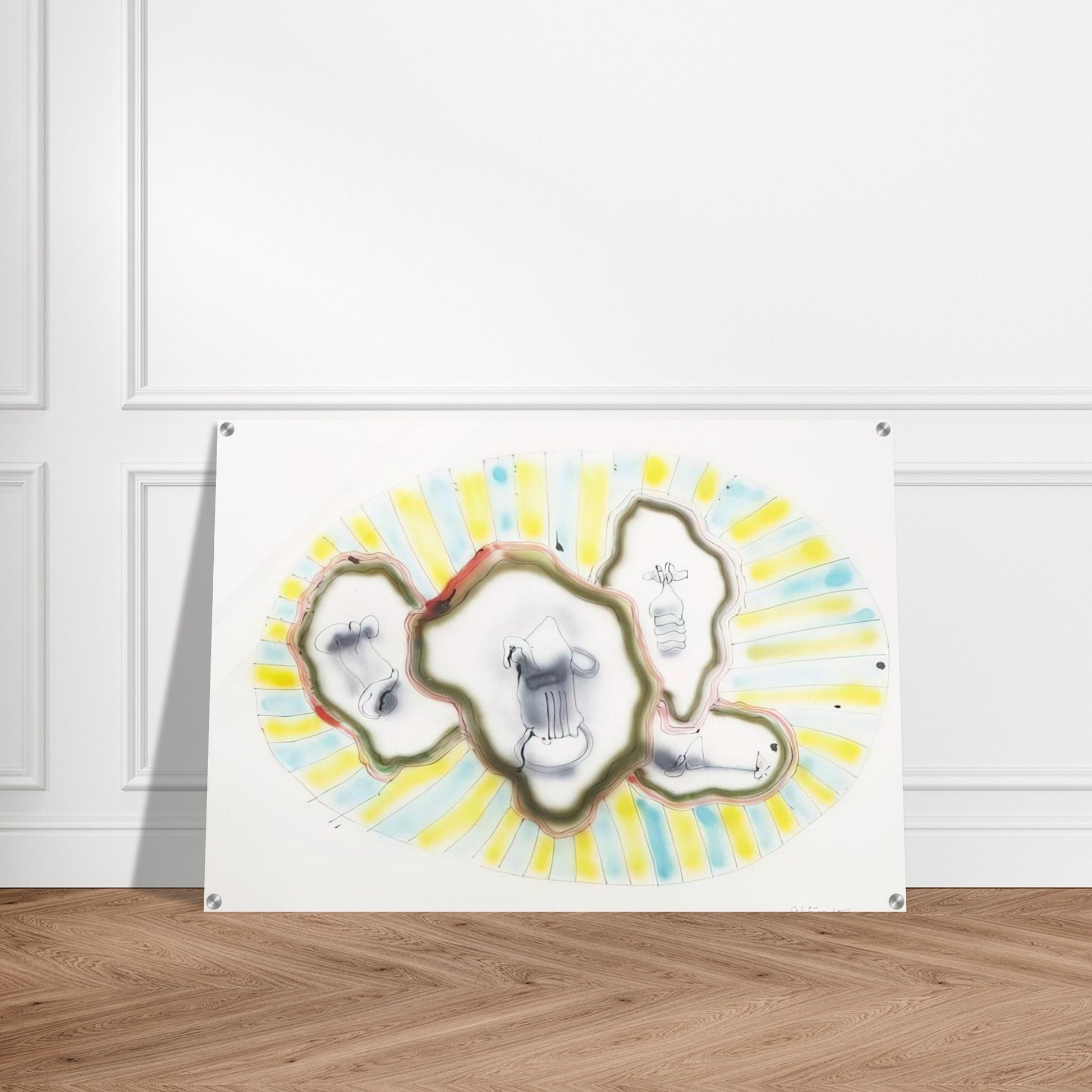 Untitled ABC 52 - 1965 - John Altoon Acrylic Print - 70x100 cm / 28x40″ inches | John Altoon Wall Art | John Altoon Prints
