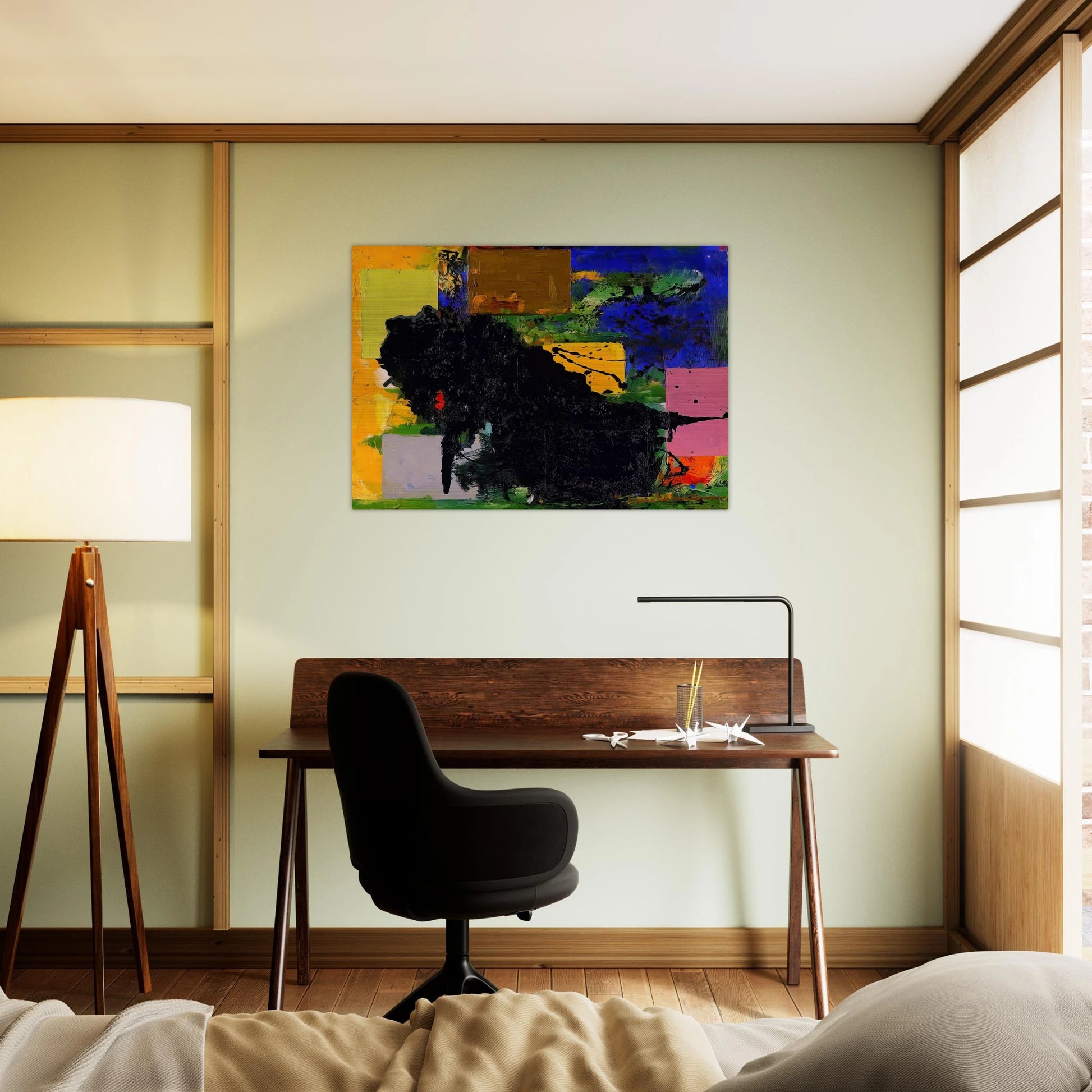 The Vanquished - Hans Hofmann Brushed Aluminum Print - 70x100 cm / 28x40 inches | Hans Hofmann Aluminum Print | Hans Hofmann Prints