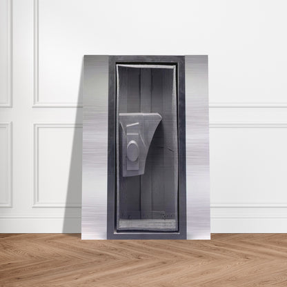 VOYAGE NO II - Louise Nevelson Brushed Aluminum Print - 70x100 cm / 28x40 inches | Louise Nevelson Aluminum Print | Louise Nevelson Prints