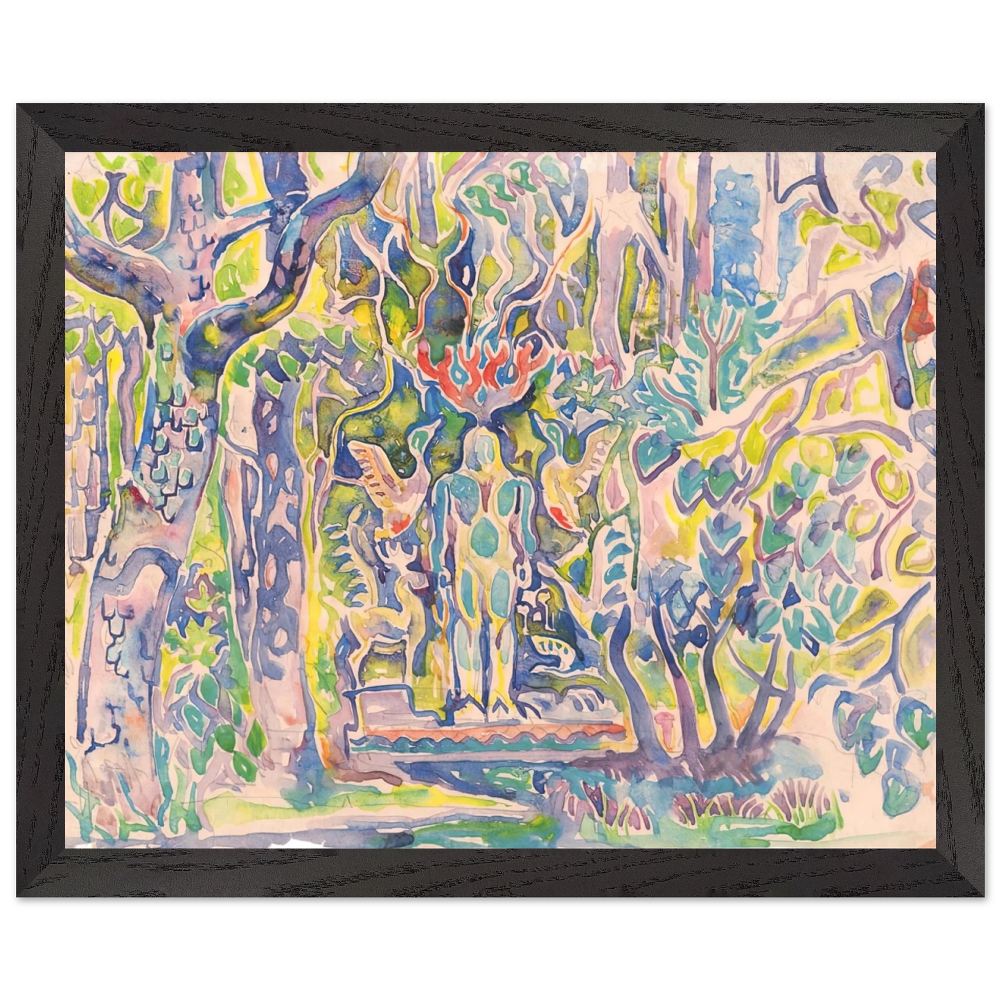 Walter Inglis Anderson - Walter Anderson Wall art - A3 (29.7 x 42  cm) - Premium Wooden Framed Poster With Fine Art Paper-canvas - Wood frame