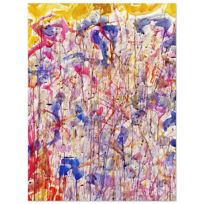 Sam Francis - Untitled  SF57-008   75x100 cm / 30x40inches Fine Art Poster