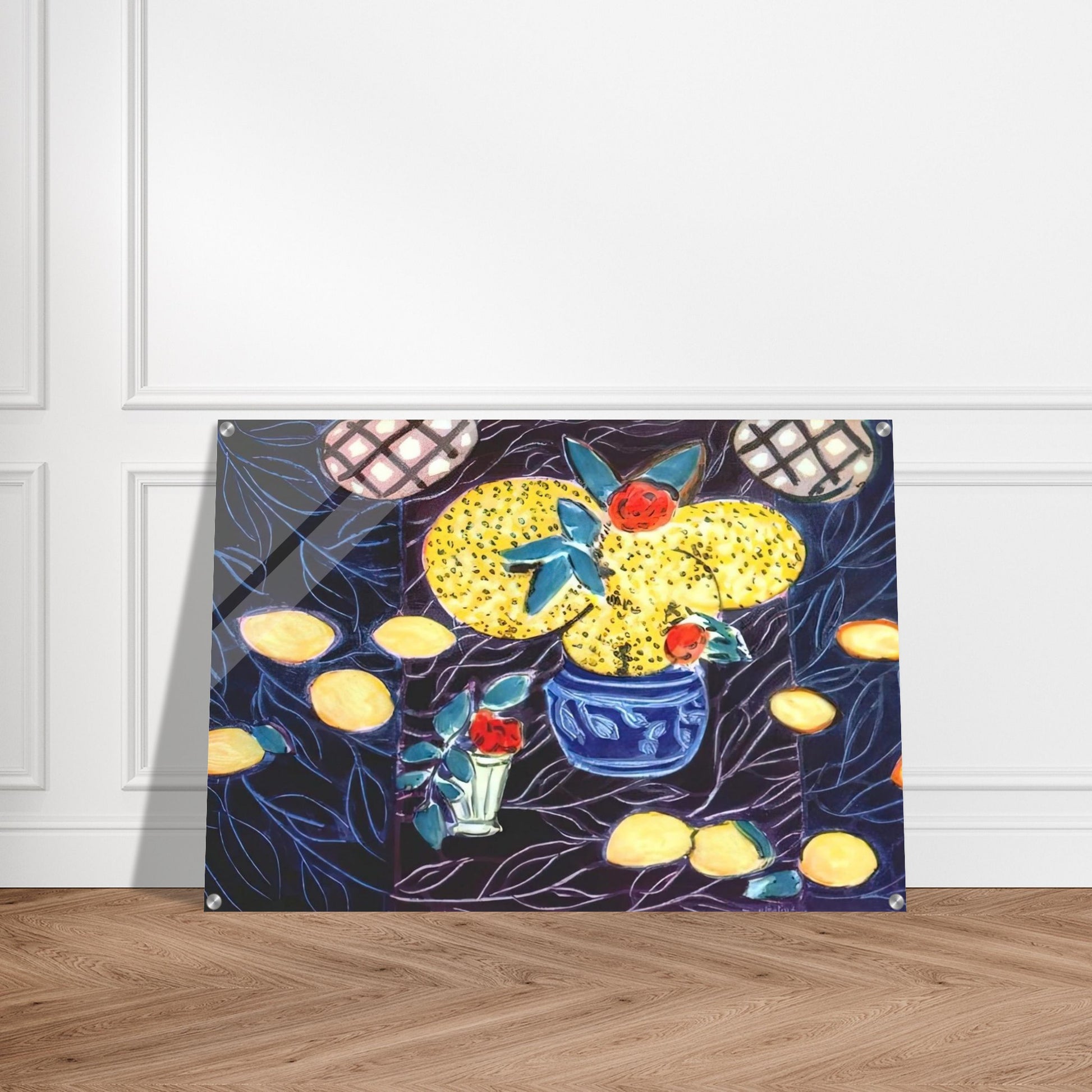 LEMONS AND MIMOSA 1944 - Henri Matisse Acrylic Print - 70x100 cm / 28x40″ inches