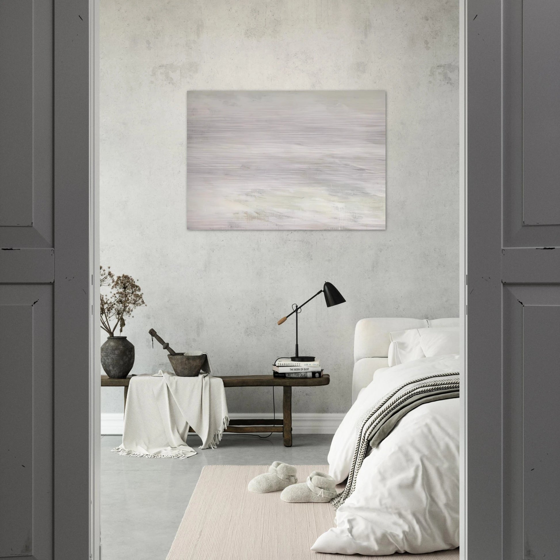 Hero and Leandro  A Painting in Four Parts  Part III - Cy Twombly Brushed Aluminum Print - 70x100 cm / 28x40 inches | Cy Twombly Aluminum Print | Cy Twombly Prints