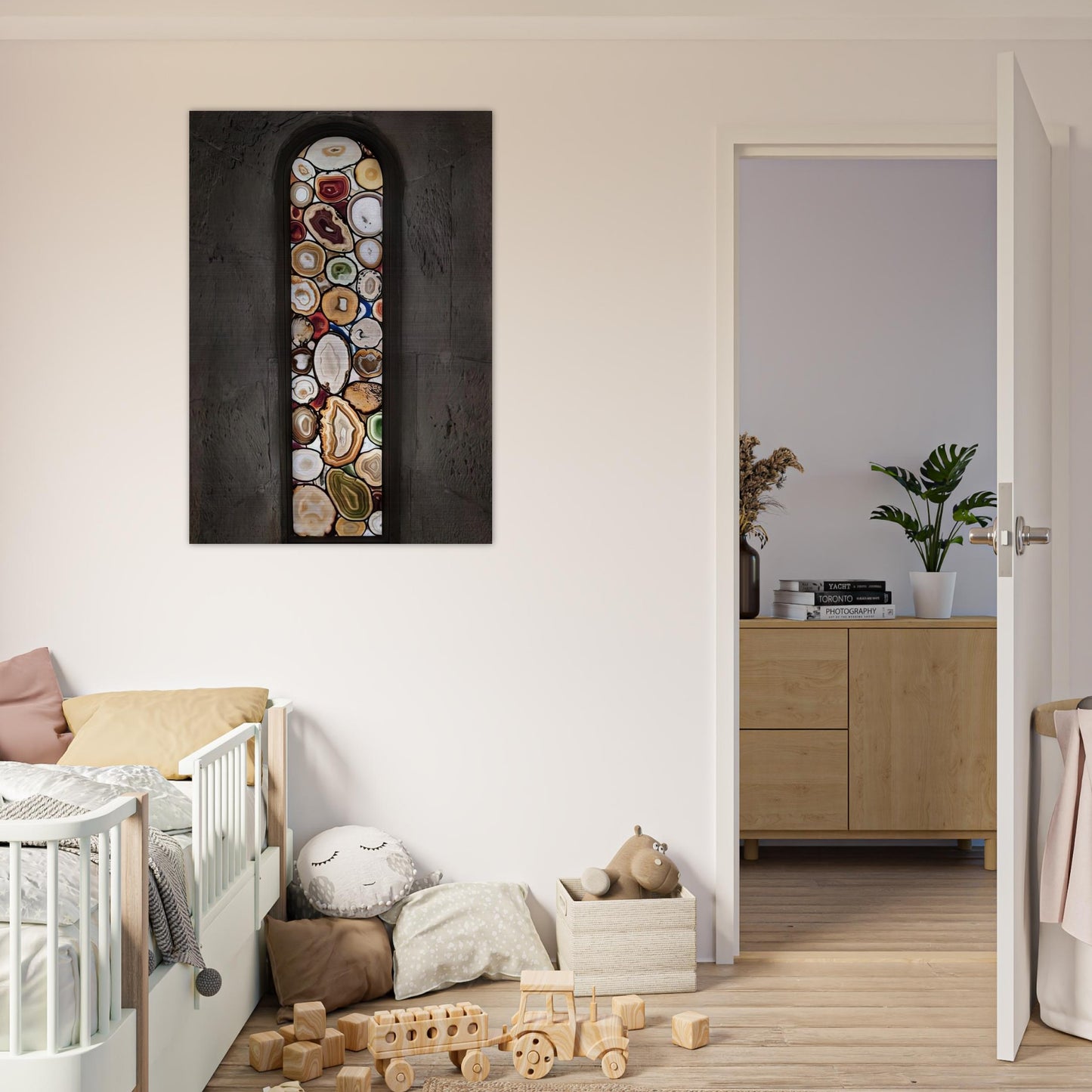 AHATFENSTER 2009 0 - Sigmar Polke Brushed Aluminum Print - 70x100 cm / 28x40 inches | Sigmar Polke Aluminum Print | Sigmar Polke Prints