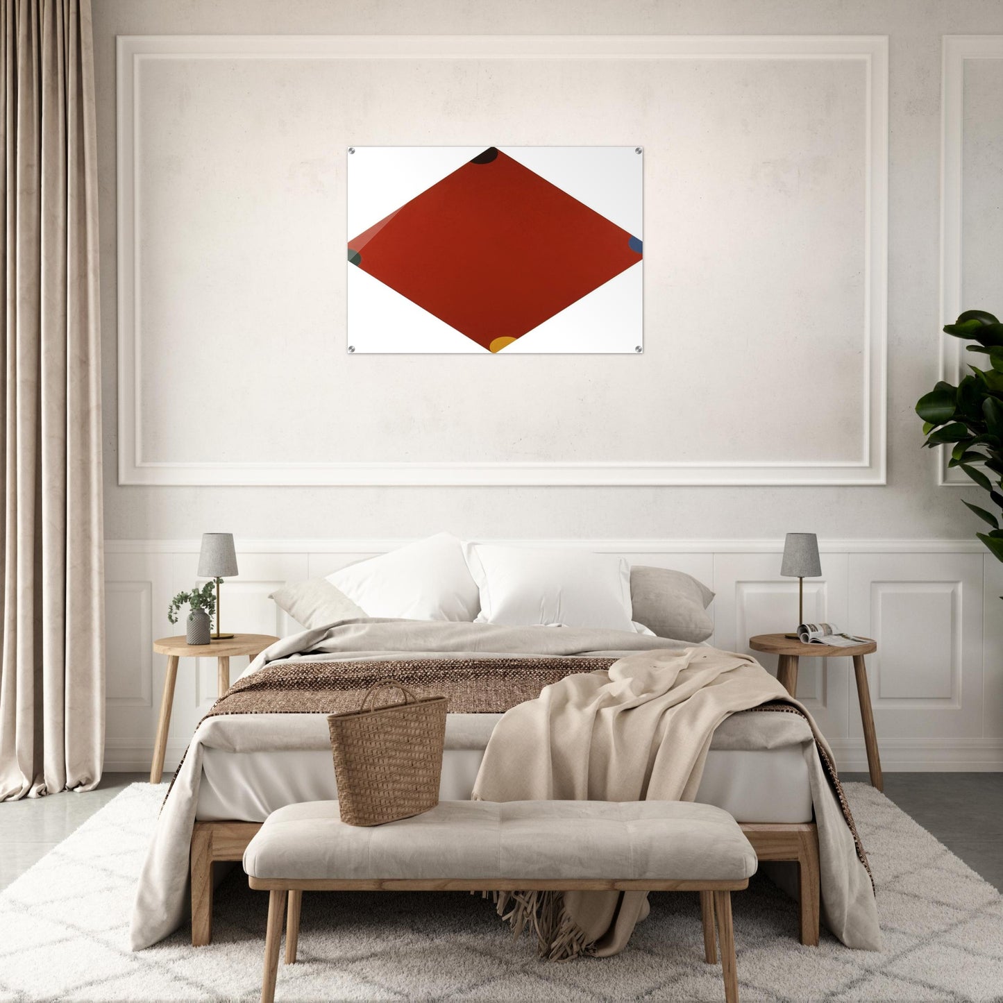 Cape Red - 1965 - Jeremy Moon Acrylic Print - 70x100 cm / 28x40″ inches