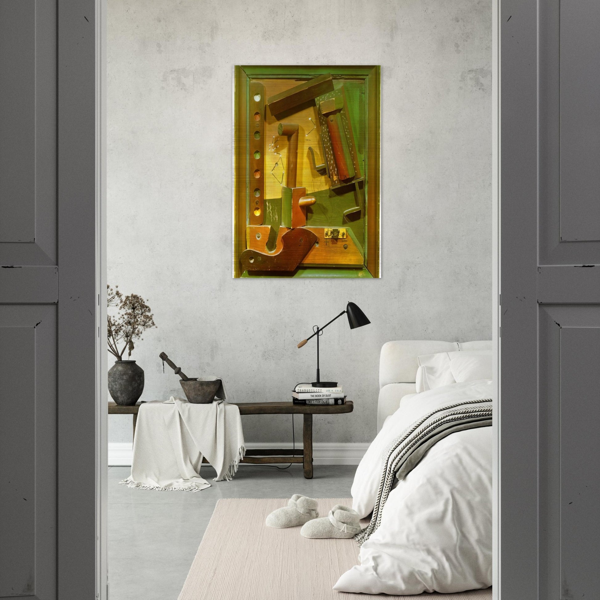 Fruit of a Long Experience - Max Ernst Brushed Aluminum Print - 70x100 cm / 28x40 inches | Max Ernst Aluminum Print | Max Ernst Prints