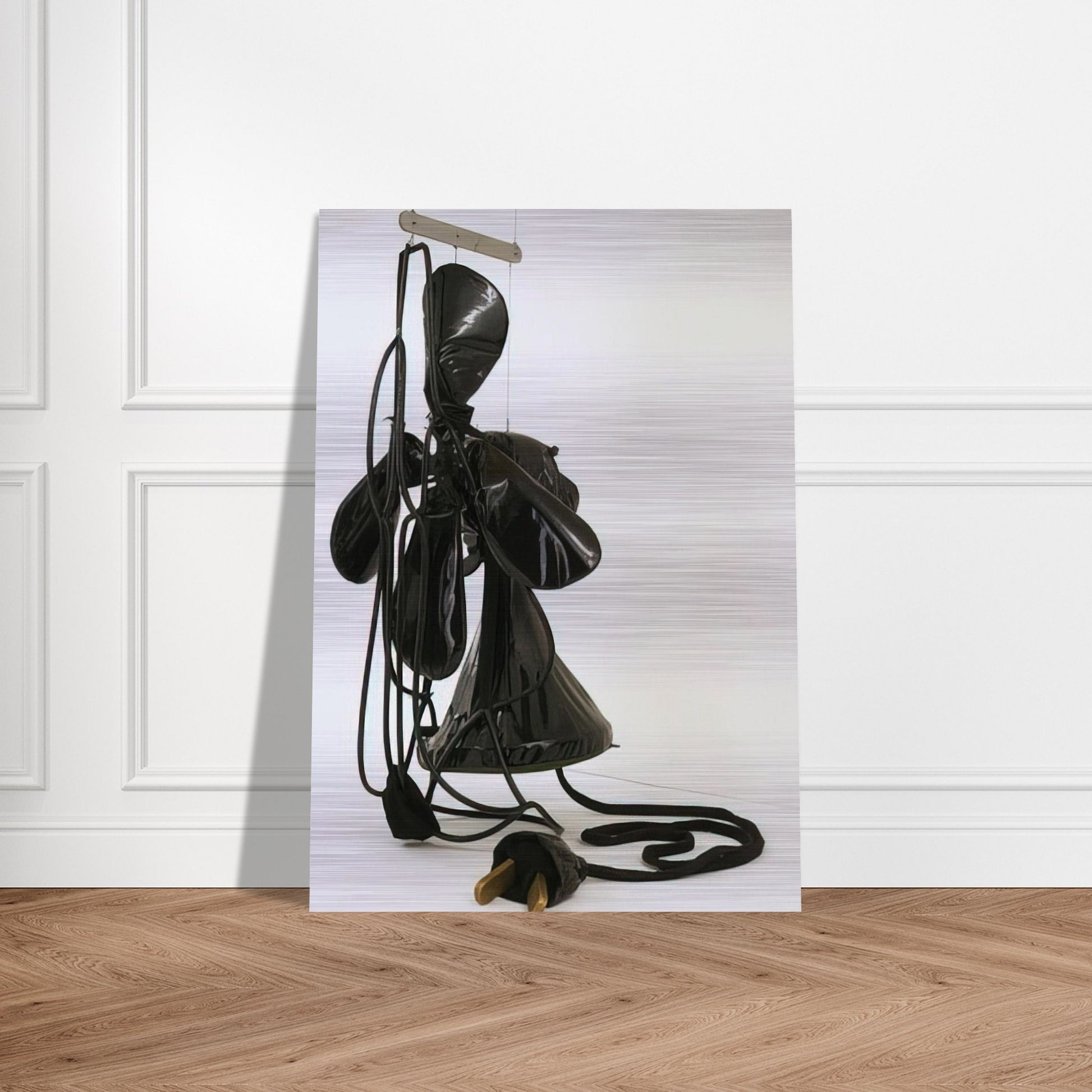 GIANT SOFT FAN 1967 - Claes Oldenburg Brushed Aluminum Print - 70x100 cm / 28x40 inches | Claes Oldenburg Aluminum Print | Claes Oldenburg Prints
