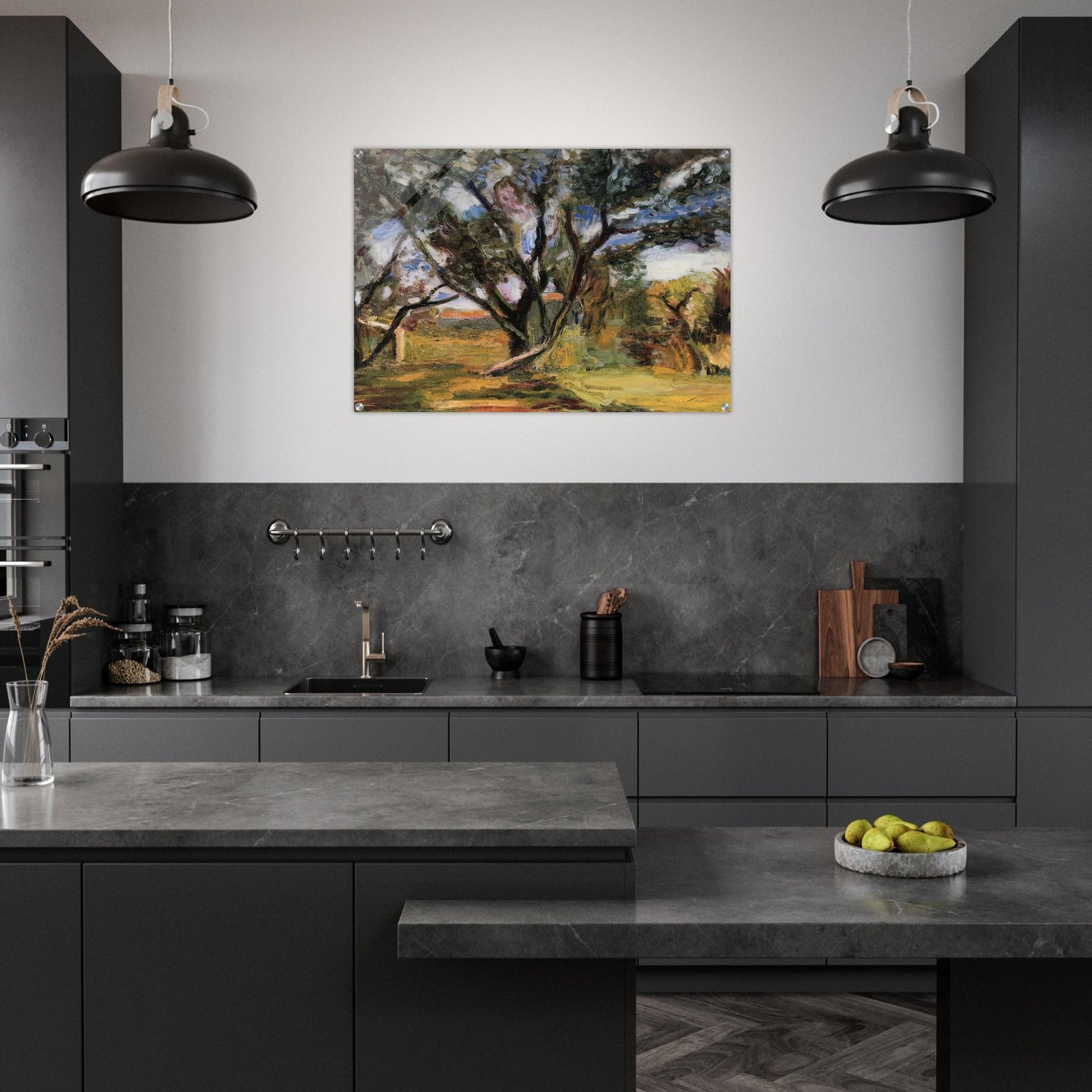 THE OLIVE TREE - Henri Matisse Acrylic Print - 70x100 cm / 28x40″ inches | Henri Matisse Wall Art | Henri Matisse Prints