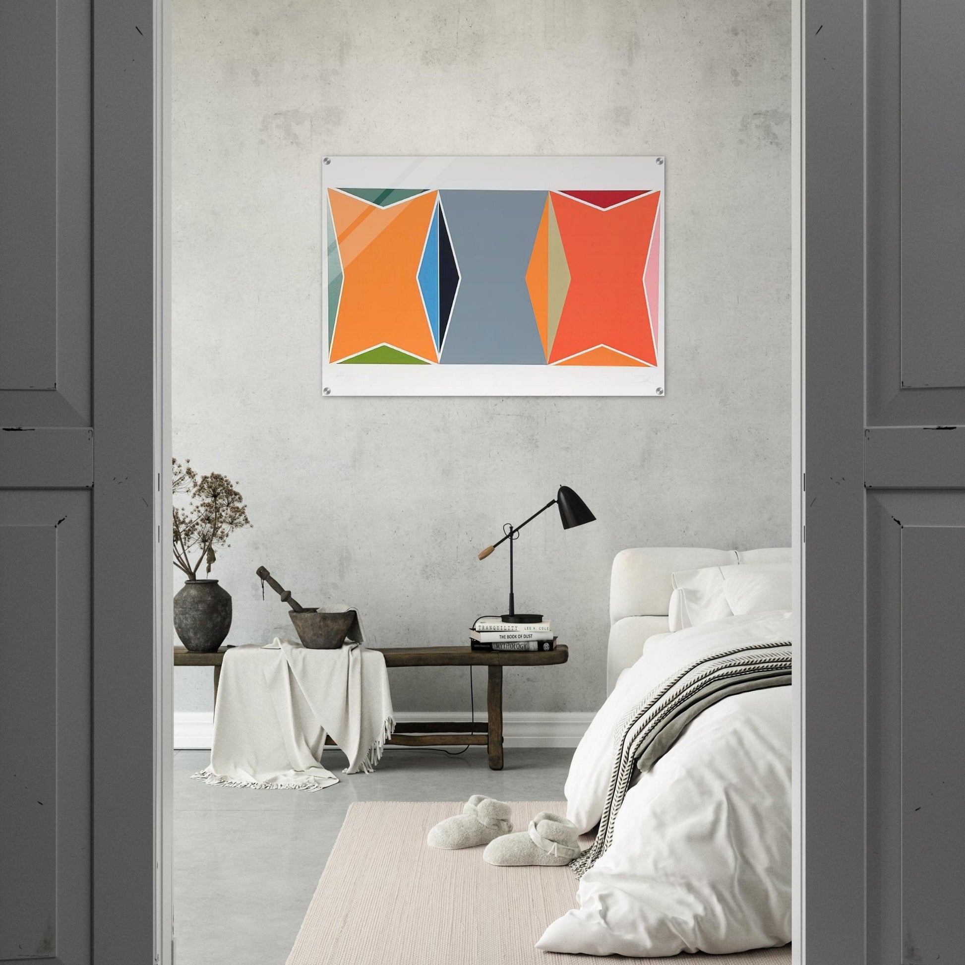 Untitled 1 - 1979 - Larry Zox Acrylic Print - 70x100 cm / 28x40″ inches | Larry Zox Wall Art | Larry Zox Prints