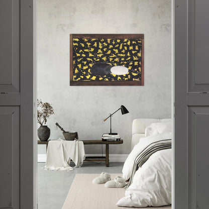 It Fits - 1955 - Forrest Bess Brushed Aluminum Print - 70x100 cm / 28x40 inches | Forrest Bess Aluminum Print | Forrest Bess Prints