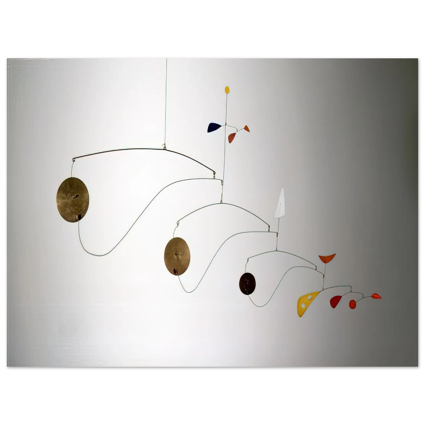 Alexander Calder - TRIPLE GONG 1948 Fine Art Poster