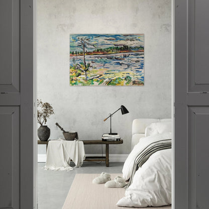 MICHIGAN SUMMER DAYS - Ivan Albright Brushed Aluminum Print - 70x100 cm / 28x40 inches | Ivan Albright Aluminum Print | Ivan Albright Prints