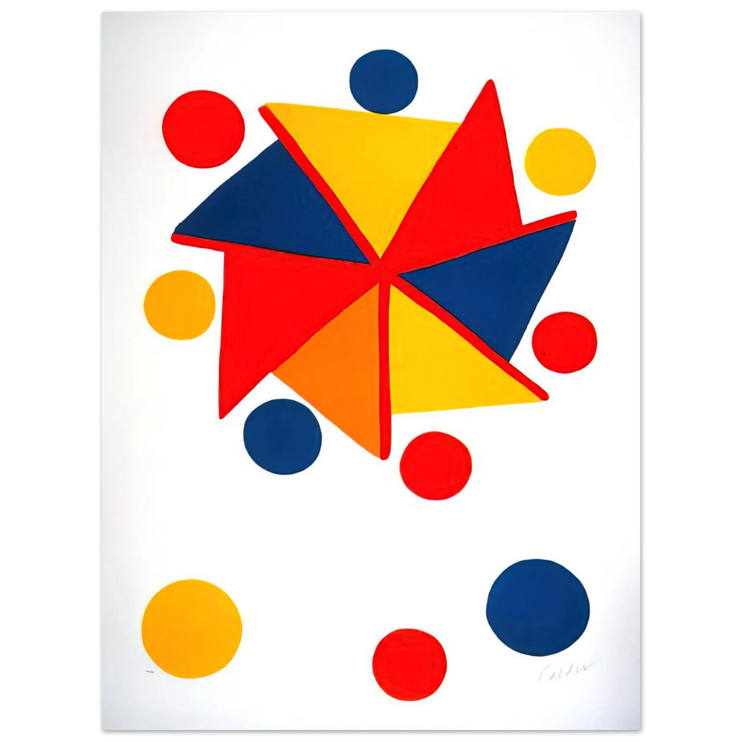 Alexander Calder - UNTITLED 1970 Fine Art Poster
