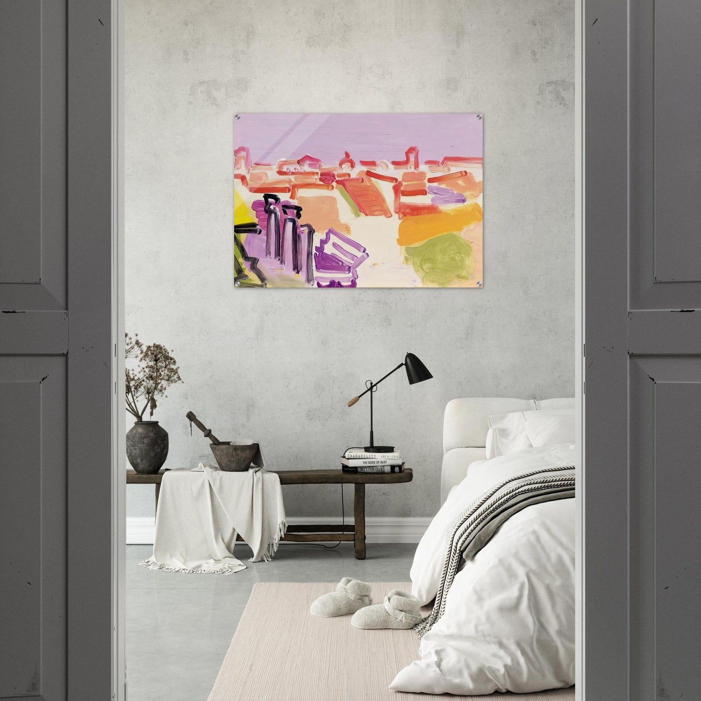 Untitled - Fauvism - Charles Lapicque Acrylic Print - 70x100 cm / 28x40″ inches