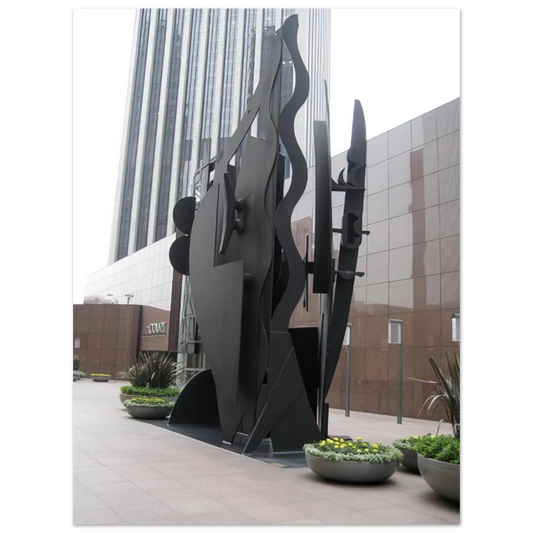 Louise Nevelson - NIGHT SAIL 1983  75x100 cm / 30x40inches Fine Art Poster