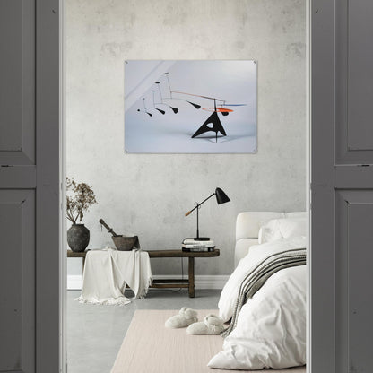 BLUE FEATHER 1948 - Alexander Calder Acrylic Print - 70x100 cm / 28x40″ inches