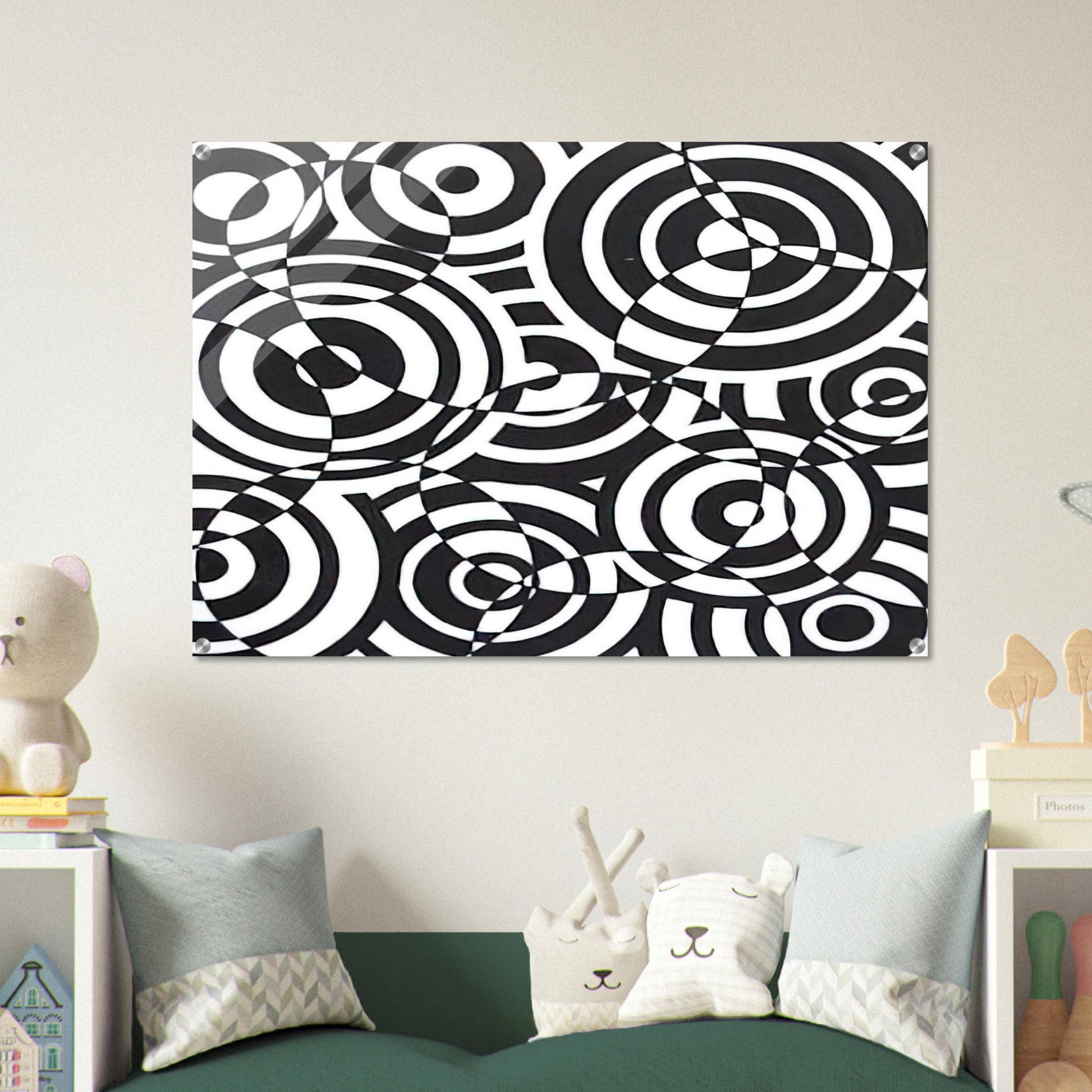 Untitled - 1959 - Antonio Asis Acrylic Print - 70x100 cm / 28x40″ inches | Antonio Asis Wall Art | Antonio Asis Prints