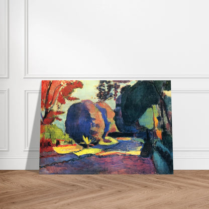 THE LUXEMBOURG GARDENS 1901 - Henri Matisse Brushed Aluminum Print - 70x100 cm / 28x40 inches | Henri Matisse Aluminum Print | Henri Matisse Prints