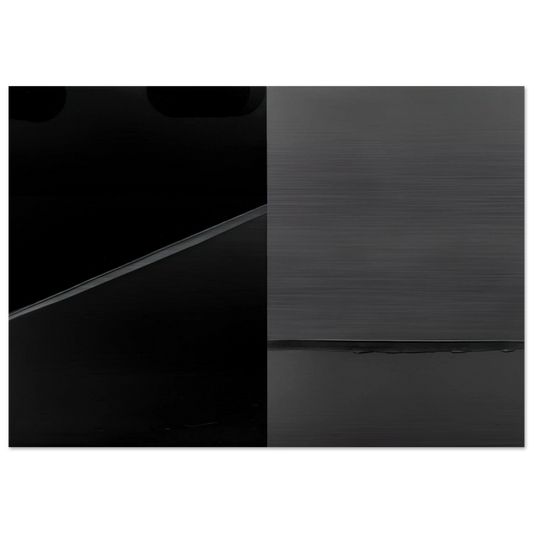 Peinture 222 x 314 cm, 24 février 2008 - 2008 - Pierre Soulages Brushed Aluminum Print - 70x100 cm / 28x40 inches | Pierre Soulages Aluminum Print | Pierre Soulages Prints
