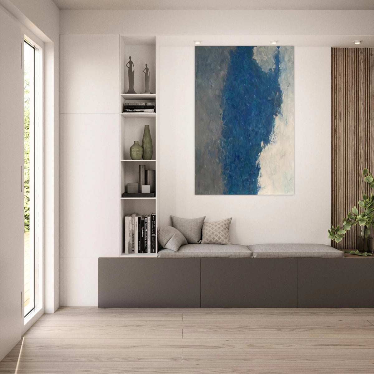 Delphic Shibboleth - 1959 - Theodoros Stamos Art Prints - 100x150 cm / 40x60″ inches | Theodoros Stamos Poster | Theodoros Stamos Prints