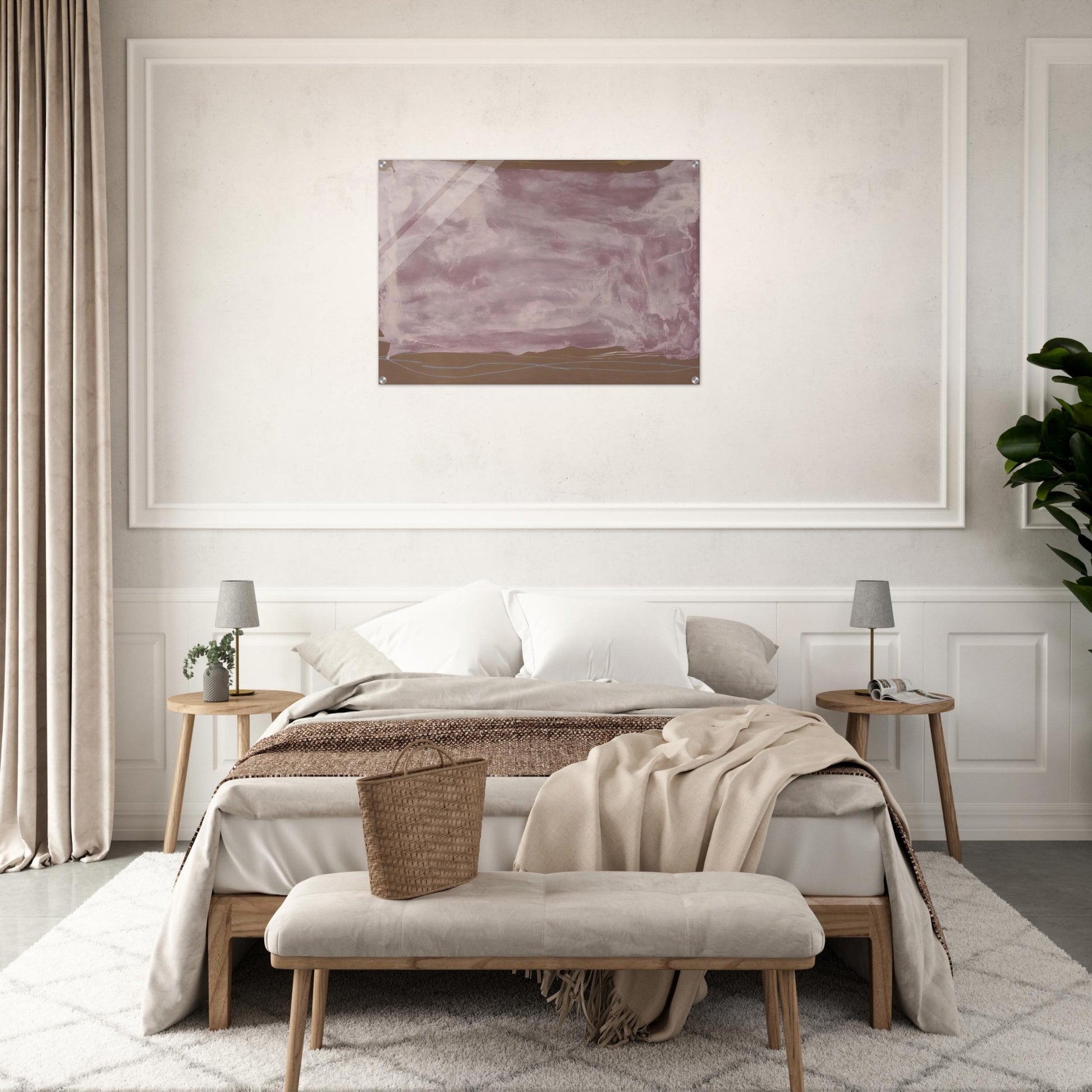 Soho Dreams - 1987 - Helen Frankenthaler Acrylic Print - 70x100 cm / 28x40″ inches