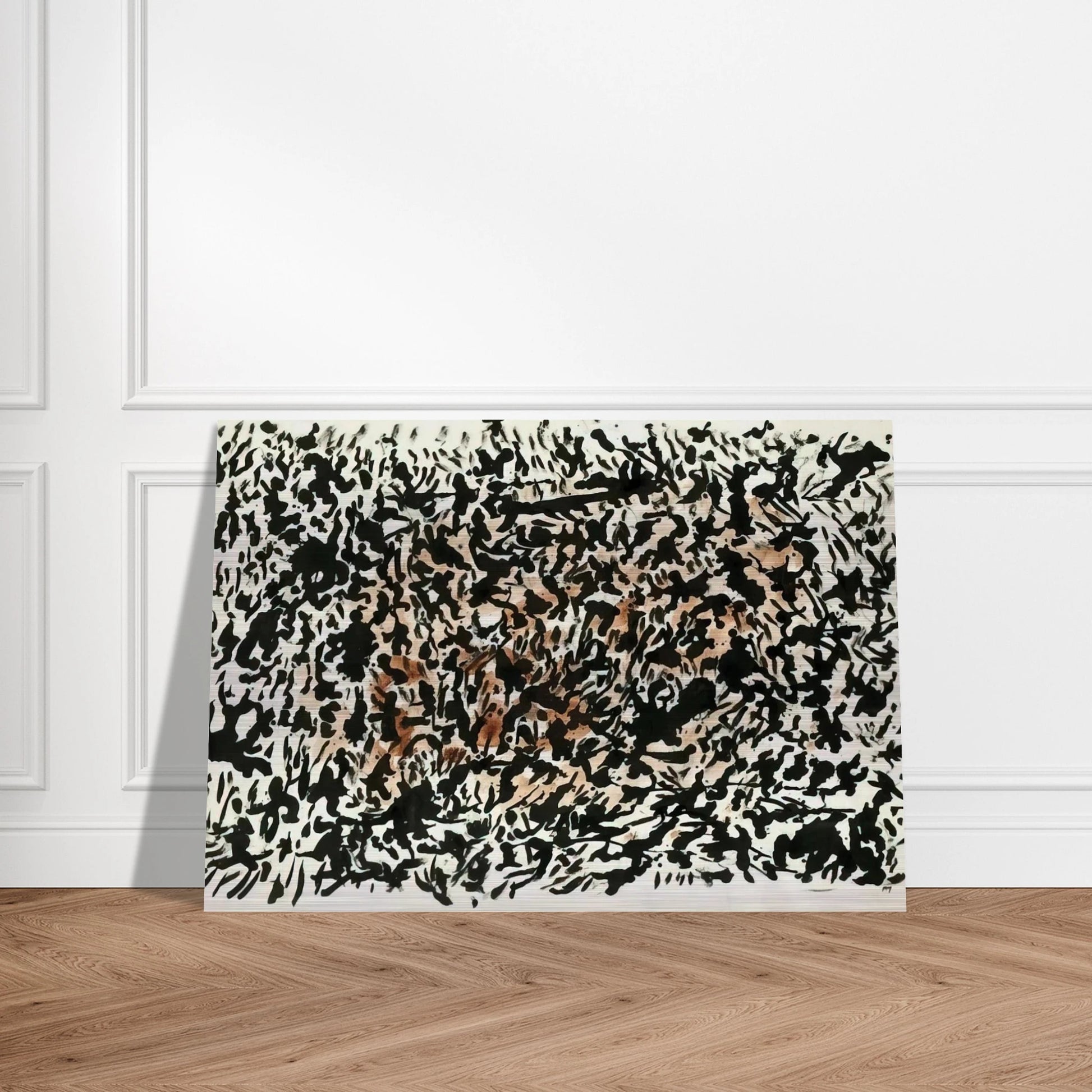 UNTITLED 1979 - Henri Michaux Brushed Aluminum Print - 70x100 cm / 28x40 inches | Henri Michaux Aluminum Print | Henri Michaux Prints