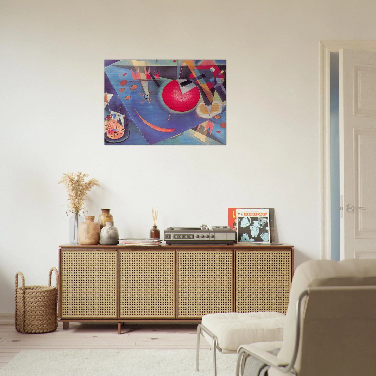 NOT_DETECTED_189364 - Wassily Kandinsky Brushed Aluminum Print - 70x100 cm / 28x40 inches | Wassily Kandinsky Aluminum Print | Wassily Kandinsky Prints