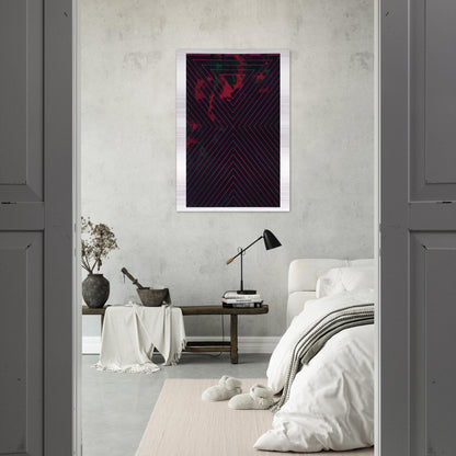 1418 1986 - Luis Feito Brushed Aluminum Print - 70x100 cm / 28x40 inches | Luis Feito Aluminum Print | Luis Feito Prints