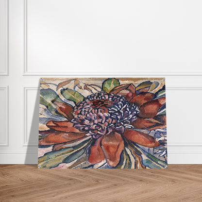 Waratah - 1928 - Grace Cossington Smith Acrylic Print - 70x100 cm / 28x40″ inches