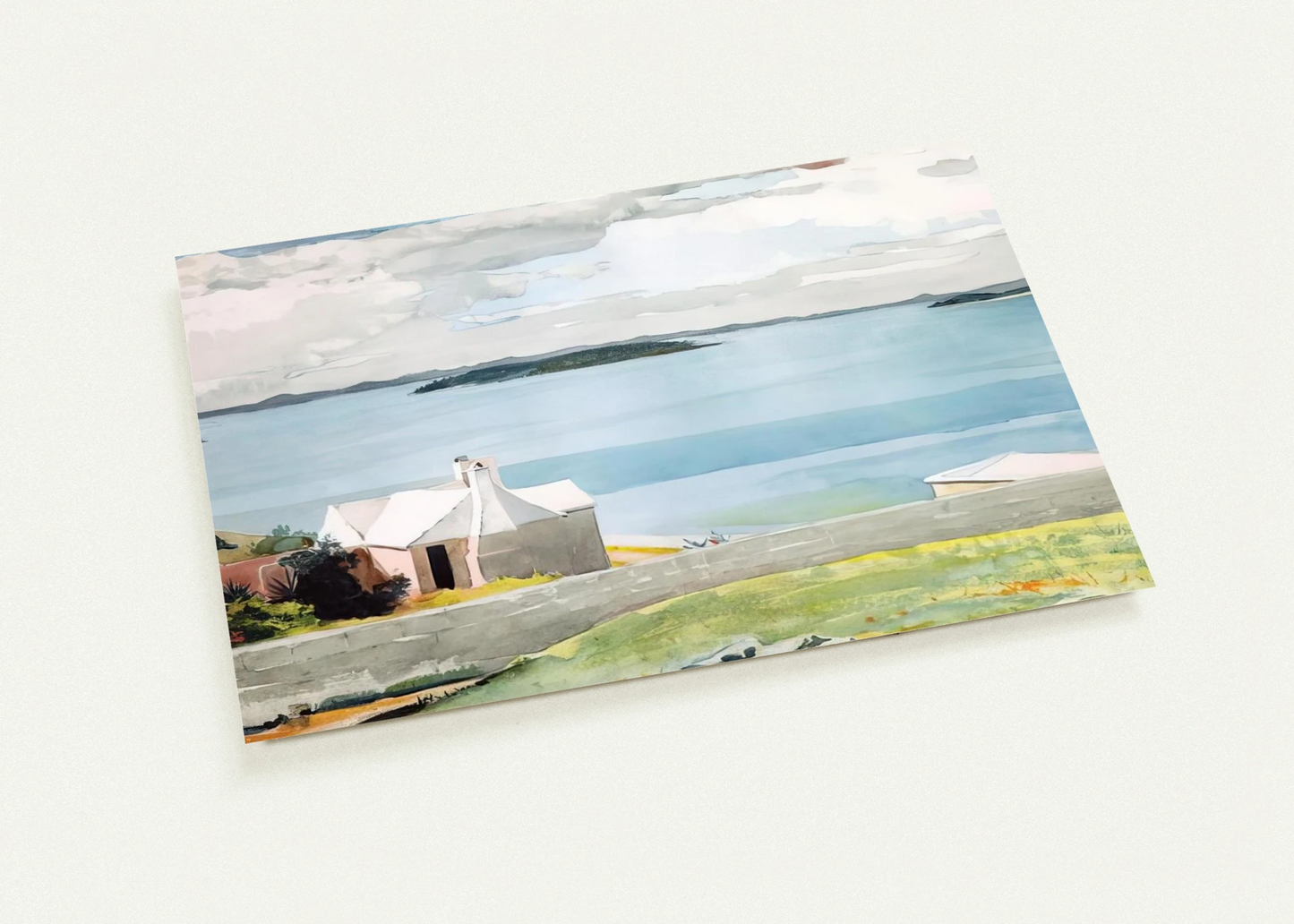INLAND WATER BERMUDA By Winslow Homer Pack of 10 Post Cards | Winslow Homer Post Cards | A6 (10.5 x 14.8 cm) - 4.1 x 5.8 inches