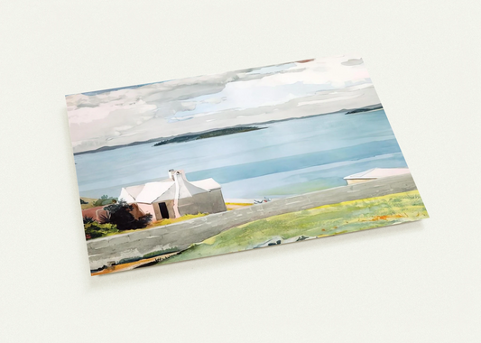 INLAND WATER BERMUDA By Winslow Homer Pack of 10 Post Cards | Winslow Homer Post Cards | A6 (10.5 x 14.8 cm) - 4.1 x 5.8 inches