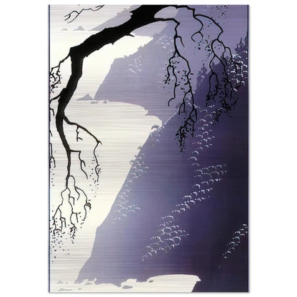 Gray Mist - Eyvind Earle Brushed Aluminum Print - 70x100 cm / 28x40 inches | Eyvind Earle Aluminum Print | Eyvind Earle Prints