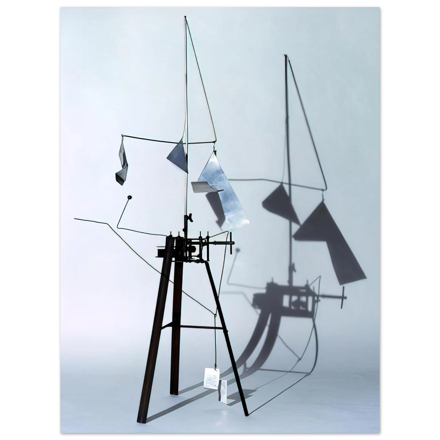 Bruno Munari - Useless Machine Arrhythmic Carousel - 1953  75x100 cm / 30x40inches Fine Art Poster