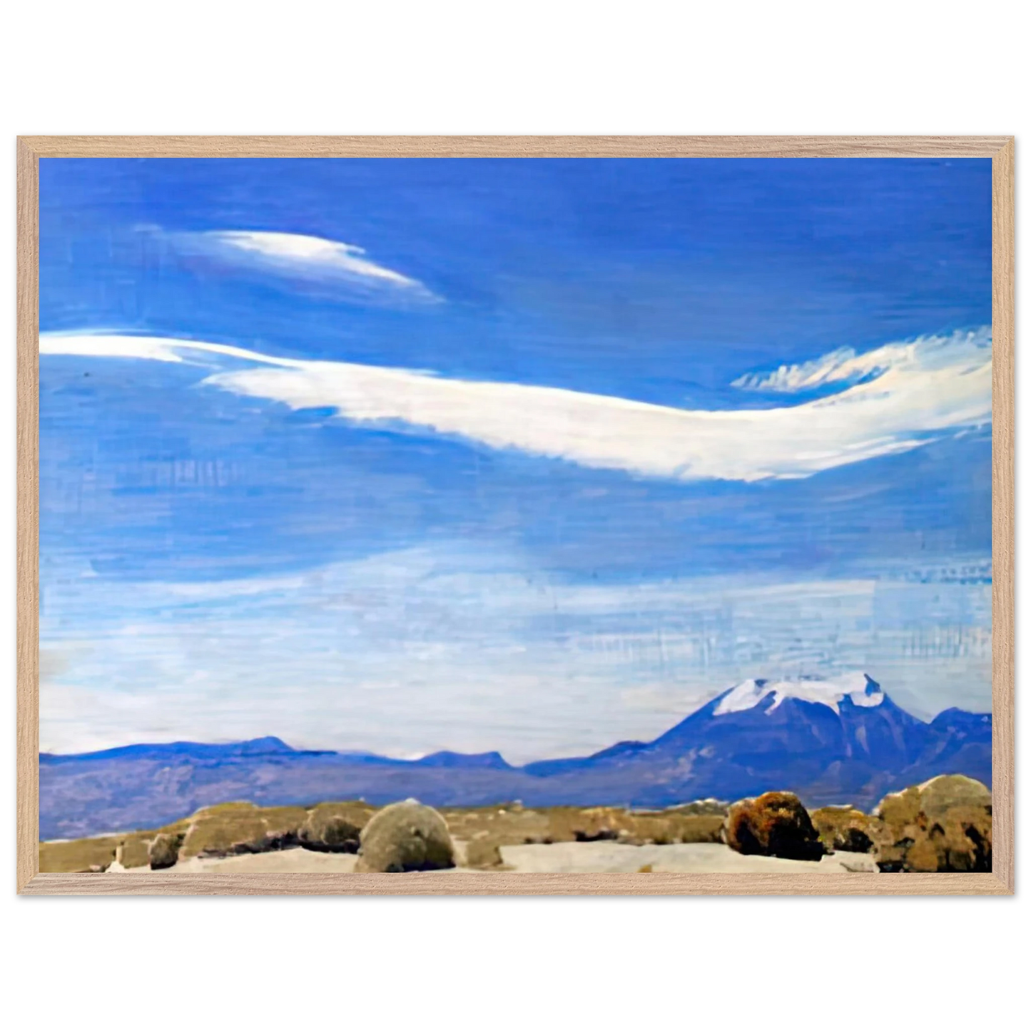 Maynard Dixon - THE CLOUD COACHELLA VALLEY CALIFORNIA 1940 Wall art - A1 (59.4 x 84.1  cm) - Fine Art Poster-canvas - -
