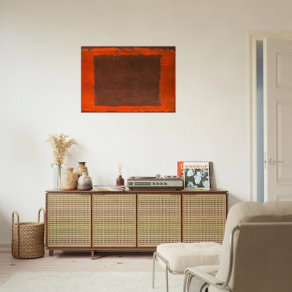 Untitled Mural for End Wall - 1959 - Mark Rothko Brushed Aluminum Print - 70x100 cm / 28x40 inches | Mark Rothko Aluminum Print | Mark Rothko Prints