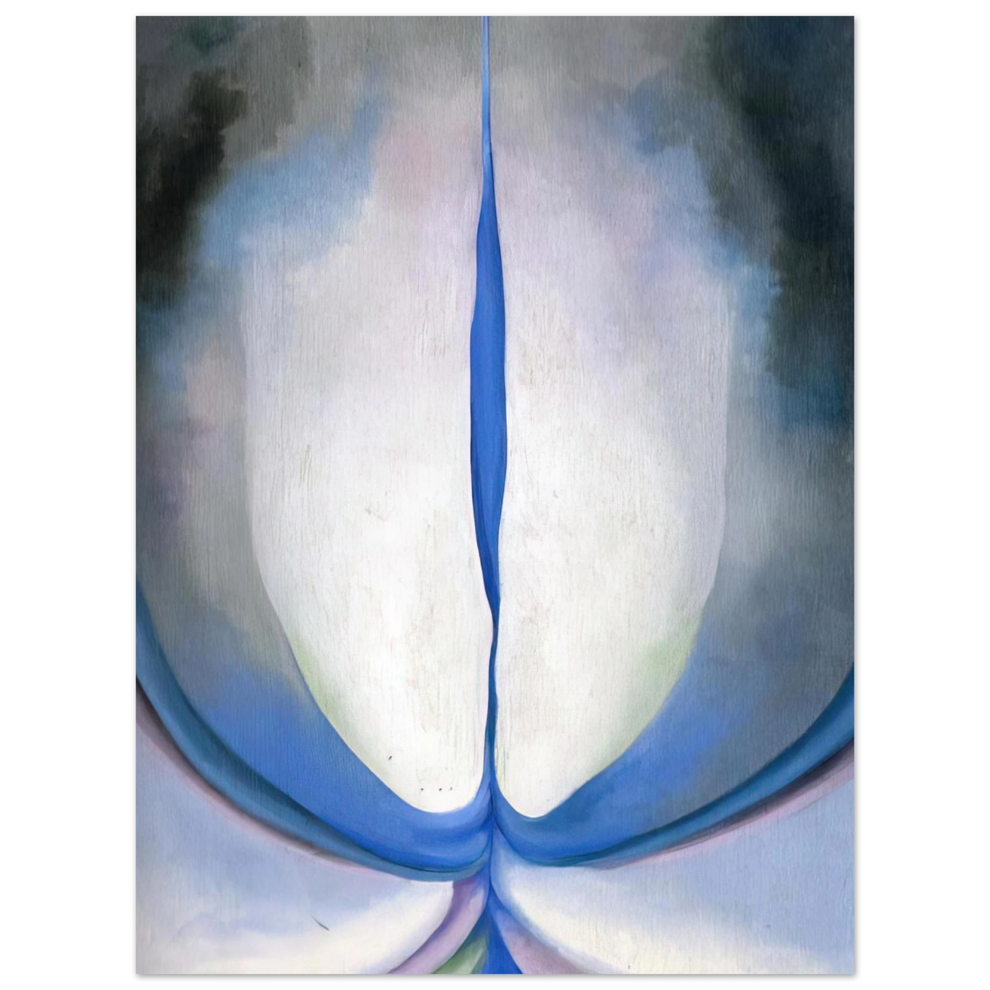 Georgia O'Keeffe - Blue Line Fine Art Poster