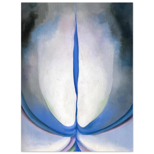 Georgia O'Keeffe - Blue Line Fine Art Poster