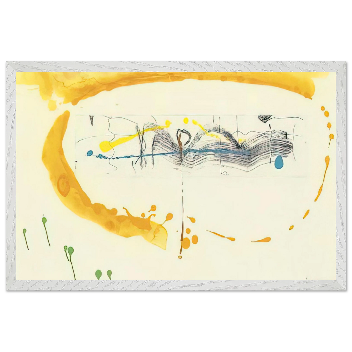 Helen Frankenthaler - Making Music - 2000 Wall art - A3 (29.7 x 42  cm) - Fine Art Poster-canvas - -