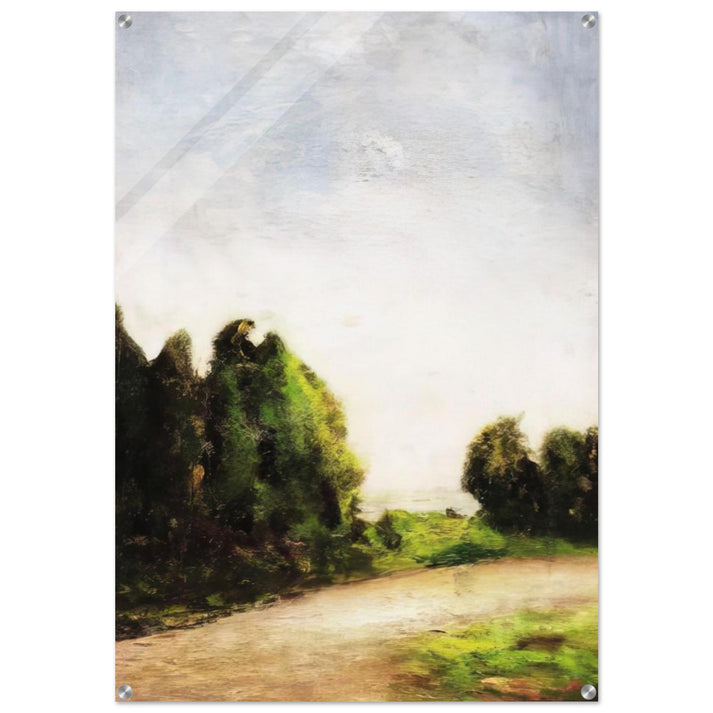 PAESAGGIO 1904 - Carlo Carra Acrylic Print - 70x100 cm / 28x40″ inches