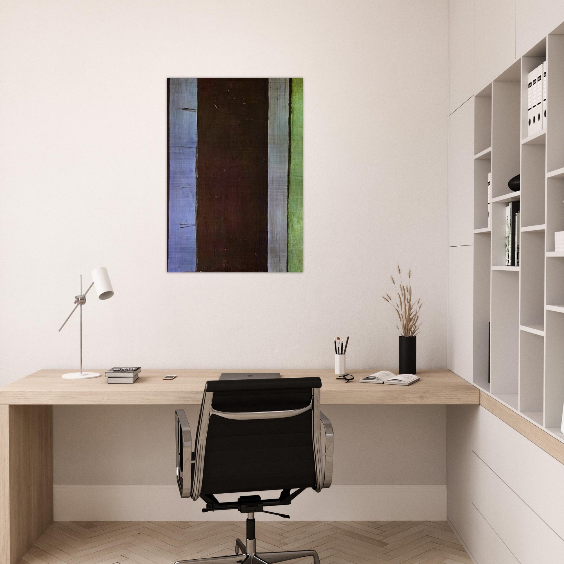 FRENCH WINDOW AT COLLIOURE - Henri Matisse Brushed Aluminum Print - 70x100 cm / 28x40 inches | Henri Matisse Aluminum Print | Henri Matisse Prints