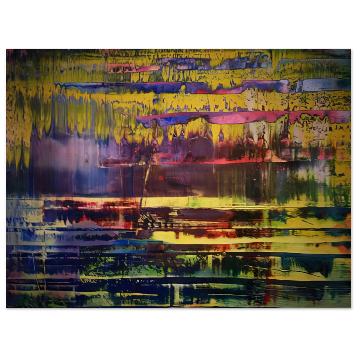 Gerhard Richter - WALLACE BOURNES  75x100 cm / 30x40inches Fine Art Poster