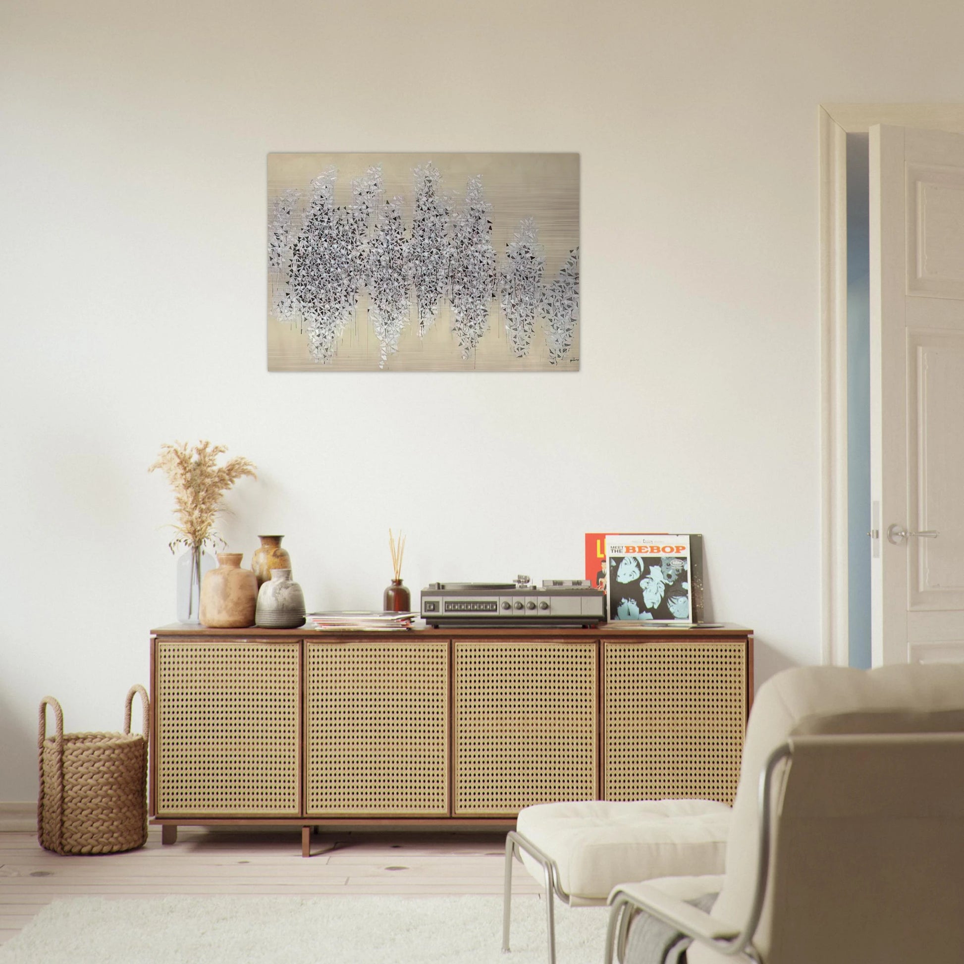 Growth and Development - 1984 - Robert Goodnough Brushed Aluminum Print - 70x100 cm / 28x40 inches | Robert Goodnough Aluminum Print | Robert Goodnough Prints