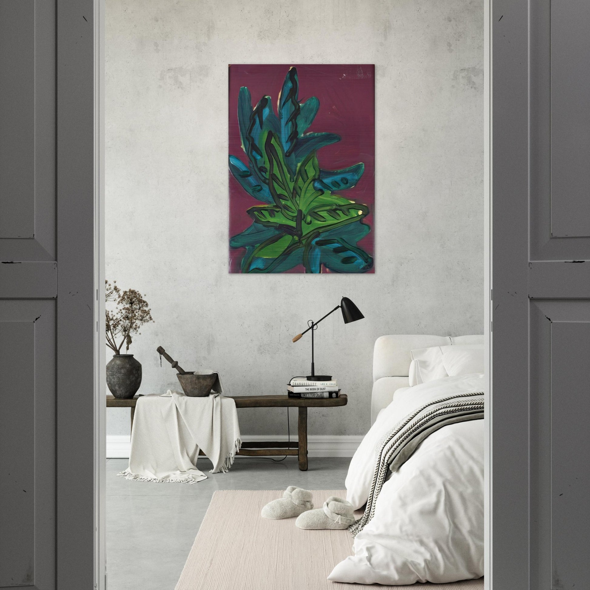 Untitled - Fauvism, Tachisme - Charles Lapicque Brushed Aluminum Print - 70x100 cm / 28x40 inches | Charles Lapicque Aluminum Print | Charles Lapicque Prints