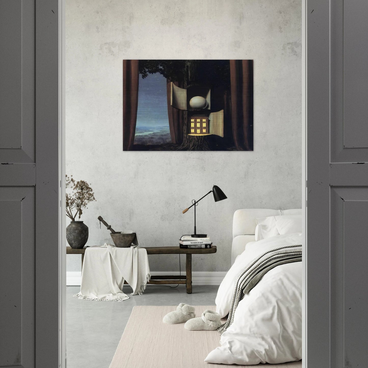 THE VOICE OF BLOOD 1948 1 - Rene Magritte Brushed Aluminum Print - 70x100 cm / 28x40 inches | Rene Magritte Aluminum Print | Rene Magritte Prints