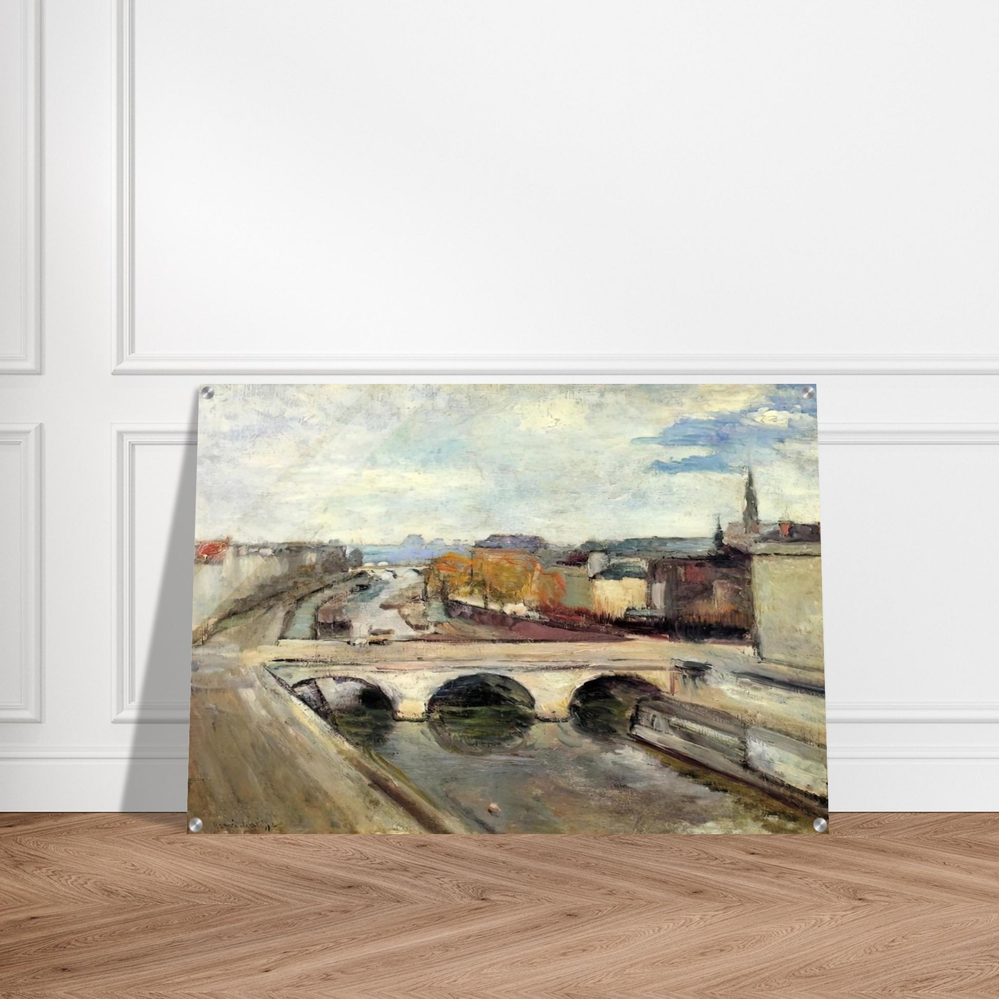 THE POT SAINT MICHEL IN PARIS 1900 - Henri Matisse Acrylic Print - 70x100 cm / 28x40″ inches | Henri Matisse Wall Art | Henri Matisse Prints