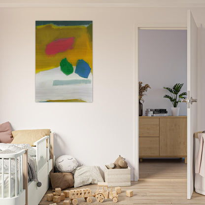 HARRIET 1984 - Esteban Vicente Brushed Aluminum Print - 70x100 cm / 28x40 inches | Esteban Vicente Aluminum Print | Esteban Vicente Prints