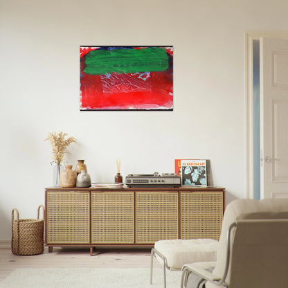 Strictly Personal - 2001 - Howard Hodgkin Brushed Aluminum Print - 70x100 cm / 28x40 inches | Howard Hodgkin Aluminum Print | Howard Hodgkin Prints